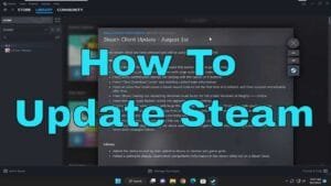How to update a game on steam