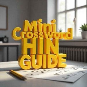 mini crossword hint