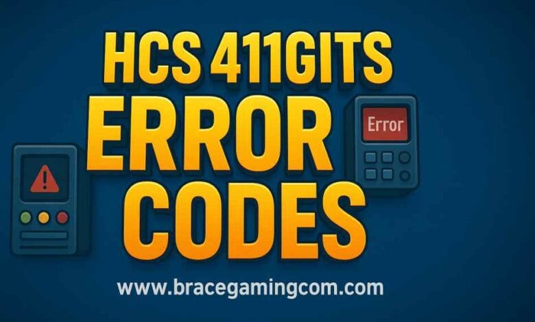 hcs 411gits error codes