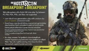 is ghost recon breakpoint cross platform