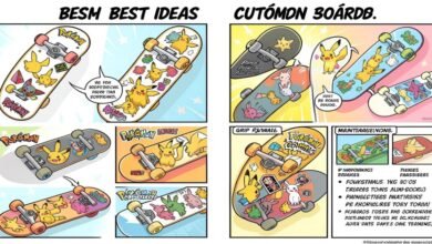 pokemon skateboard