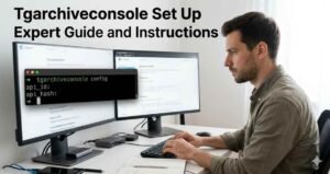 tgarchiveconsole set up