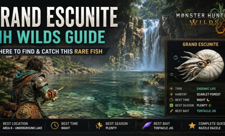 Grand Escunite MH Wilds Guide: Where to Find and Catch This Rare Fish
