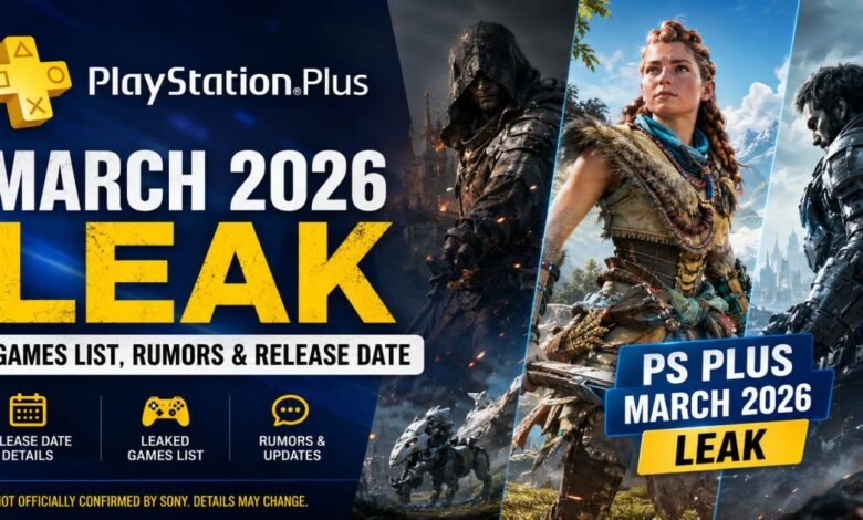 PS Plus March 2026 Leak: Games List, Rumors & Release Date