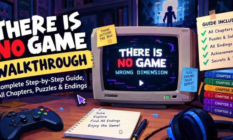 There Is No Game Walkthrough: Complete Step-by-Step Guide, All Chapters, Puzzles & Endings